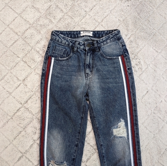 One by Oneteaspoon High Waist Awesome Baggies Jeans Women's 26 Relaxed Fit - Picture 3 of 8